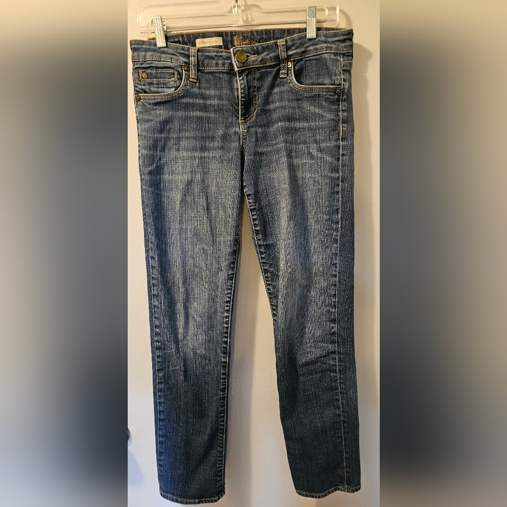 KUT from the Kloth Women's‎ Catherine Boyfriend Jeans Blue Size 8